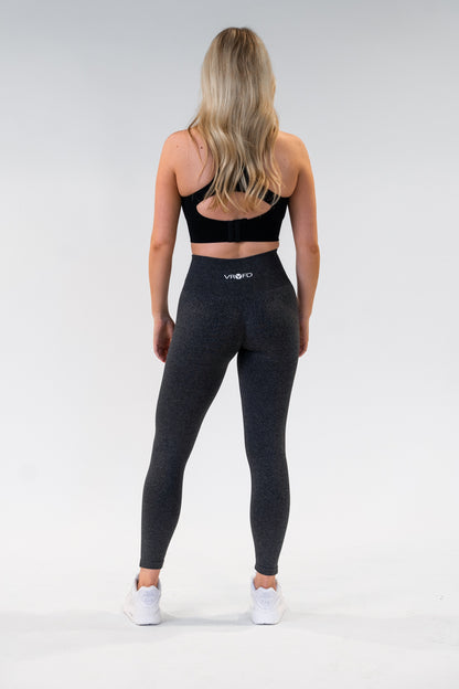 Boost Seamless Leggings - Flecked Black