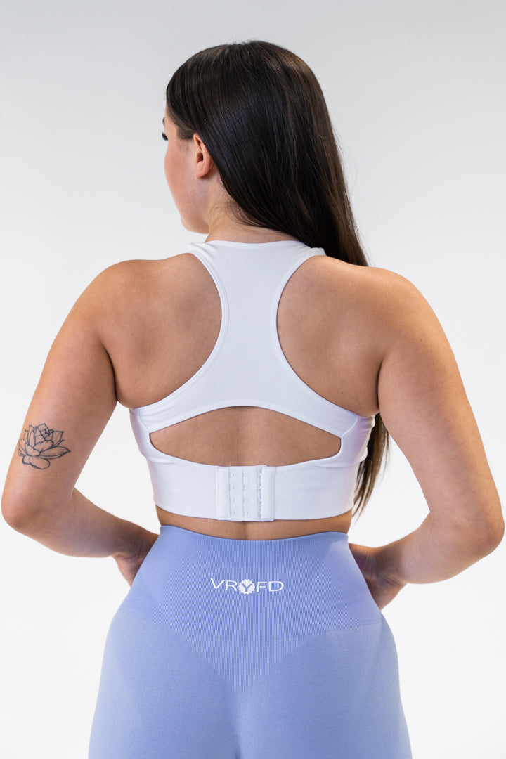 Boost Sports Bra - White